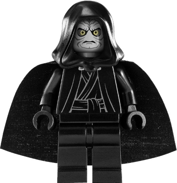 sw210 Lego Star wars minifigures Emperor Palpatine Death Star